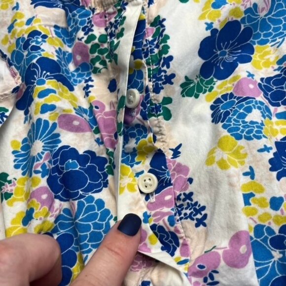 Crewcuts Girls Size 7 Floral Flutter Sleeve Dress - Picture 4 of 6